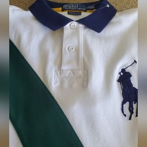 New $125 Polo Ralph Lauren Men's  XL Rugby Custom Fit